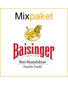 Baisinger Mixpaket - Biershop Baden-Württemberg